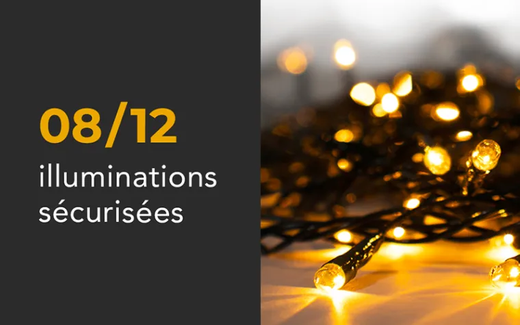 Conseils pour des illuminations sécurisées à la maison 💡🔌, Eclassan, Perrier EGM